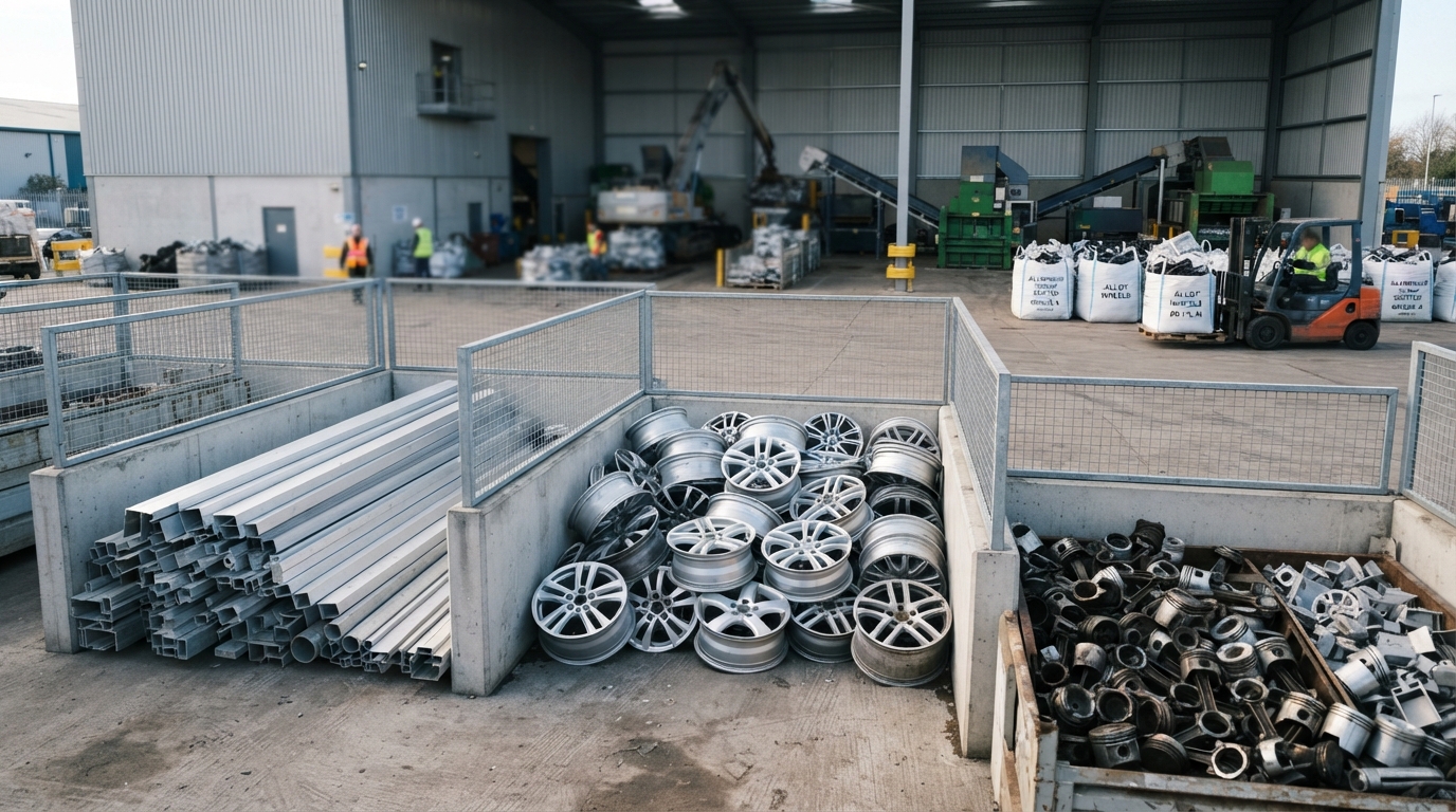 Aluminium Scrap Yard Segregation